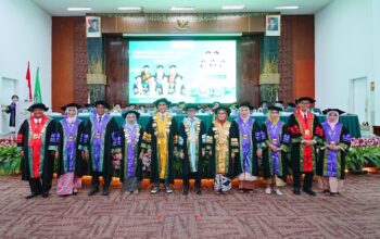 Tujuh Profesor dikukuhkan Unand. (dok. istimewa)
