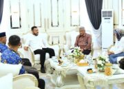 Wako Fadly Amran bertemu dewan komisaris Bank Mega Syariah. (dok. istimewa)