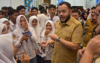 Wako Fadly Amran di pekan kreatif mahasiswa PNP. (dok. istimewa)