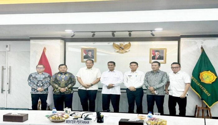 Audiensi dengan Mentan, Wali Kota Pariaman Usulkan Anggaran Pertanian Rp23,9 Miliar