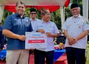 PT Semen Padang Salurkan 250 Zak Semen untuk TMMD ke-128 di Padang Pariaman