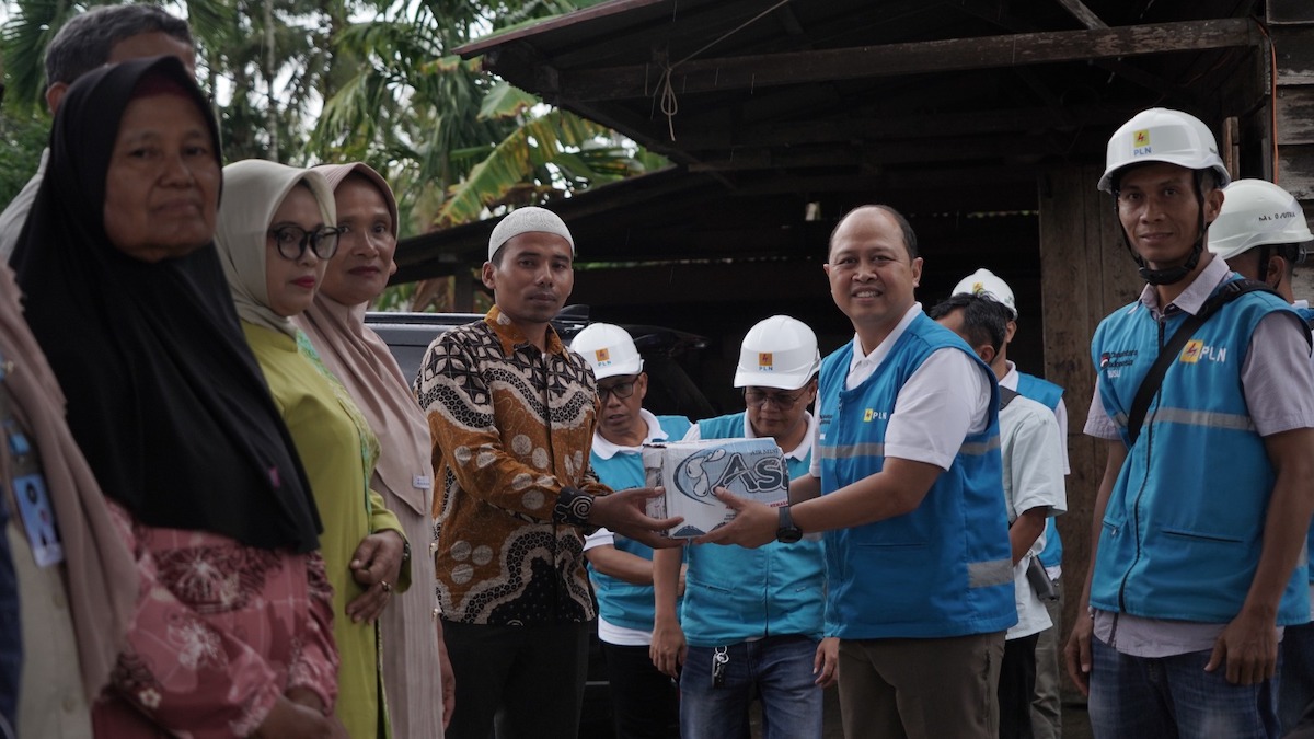 Elektrifikasi PLN UID Sumbar hingga ke pelosok Agam. (dok. istimewa)