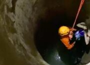 Satu Warga Terjatuh ke Sumur di Rambatan Tanah Datar, Berhasil Dievakuasi Selamat