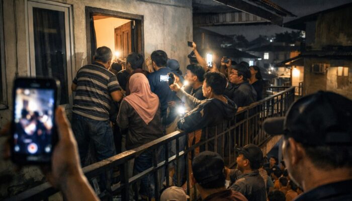Viral di Medsos, Remaja di Padang Coba Kabur Bugil dari Kosan Cewek saat Digerebek