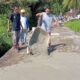 Pengecoran jalan Beringin-Tarantang oleh PT Semen Padang. (dok istimewa)