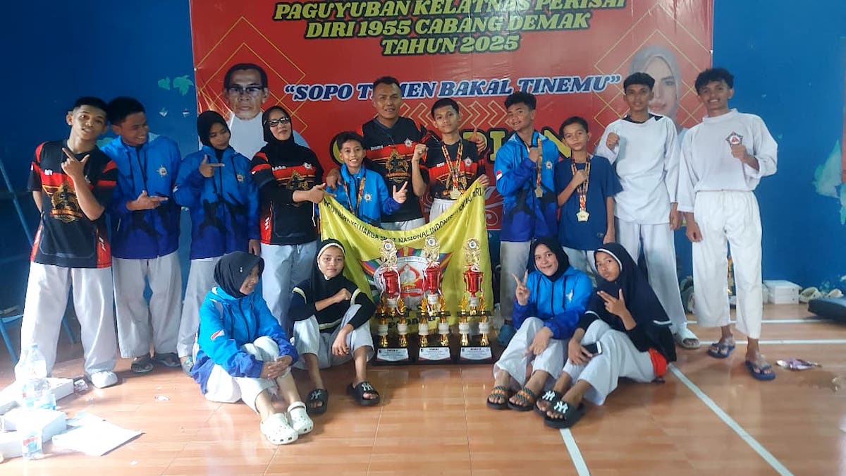 Atlet Pencak Silat Paguyuban Kelatnas Perisai Diri 1955. (dok. istimewa)