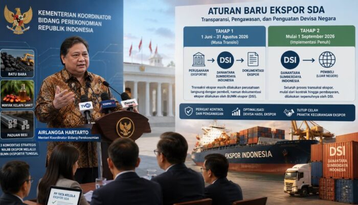 Pemerintah Pastikan Transparansi Aturan Ekspor Baru ke Pelaku Usaha Jelang Implementasi 1 Juni