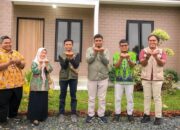 BPBD Solok cek rumah Sepablock di lingkungan PT Semen Padang sebagai perencananan huntap bencana. (dok. istimewa)