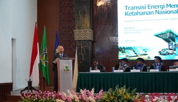 PLN UID Sumbar Jadi Representasi Industri Energi dalam Forum Orasi Ilmiah Bergengsi FT UNAND