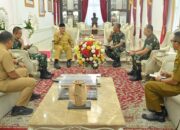 Gubernur Mahyeldi Terima Audiensi Dandim 0312 Padang, Bahas Penguatan Penanganan Bencana di Sumbar