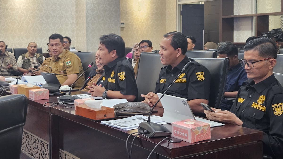 Hearing KONI Sumbar dengan DPRD Sumbar terkait Porprov. (dok. istimewa)