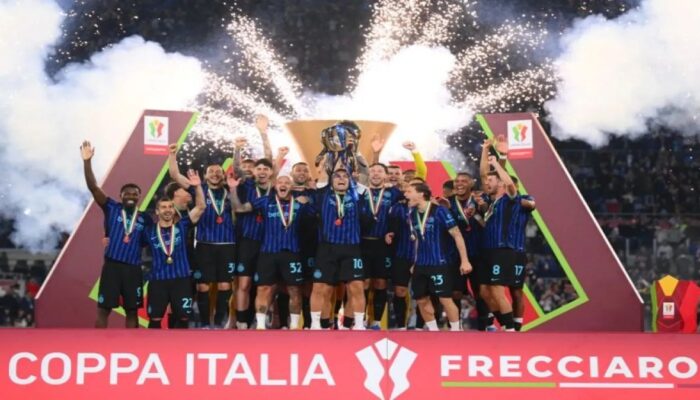 Inter Milan Kunci Gelar Coppa Italia ke-10 setelah Tekuk Lazio