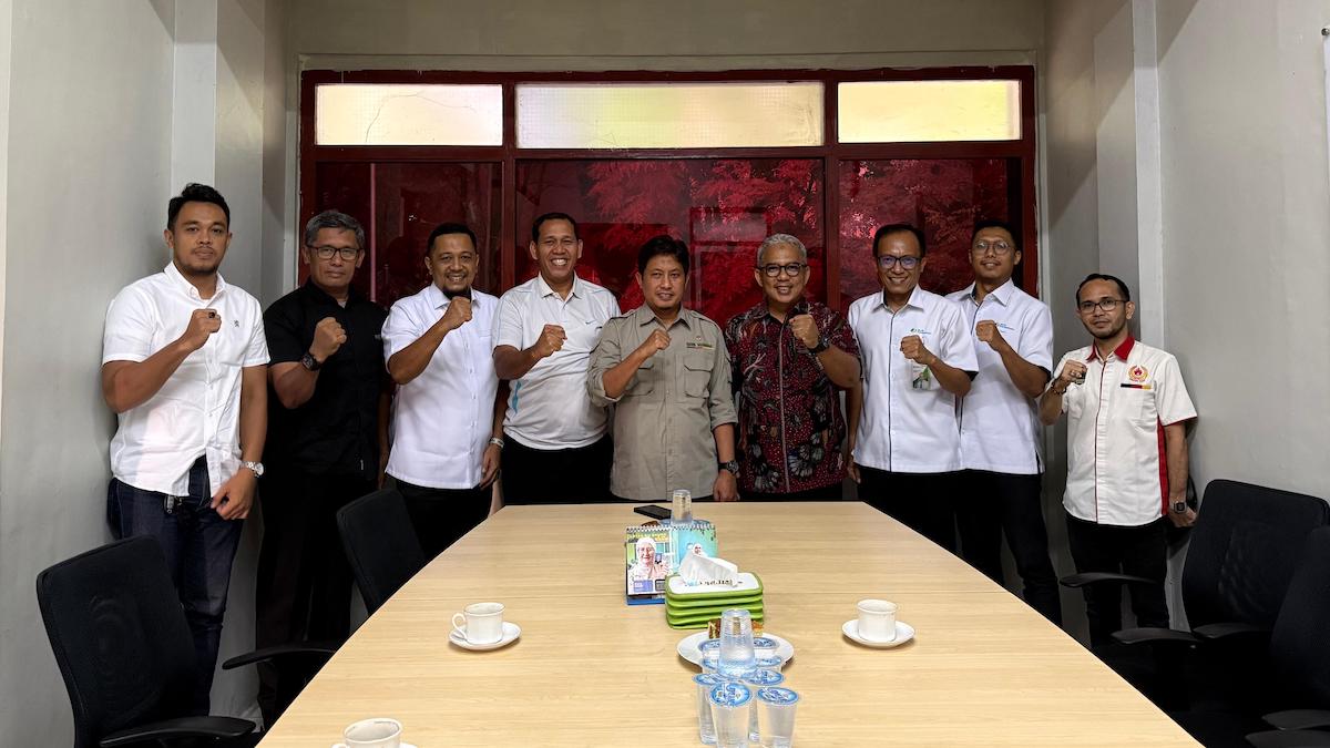 KONI Sumbar dan BPJSTK jajaki kerjasama. (dok. Humas KONI)