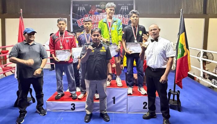 Kejurda Tinju Sumbar 2026 Sukses Digelar, Jadi Pemanasan Jelang Porprov