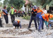 Penataan perlintasan kereta api sebidang di Pariaman. (dok. istimewa)