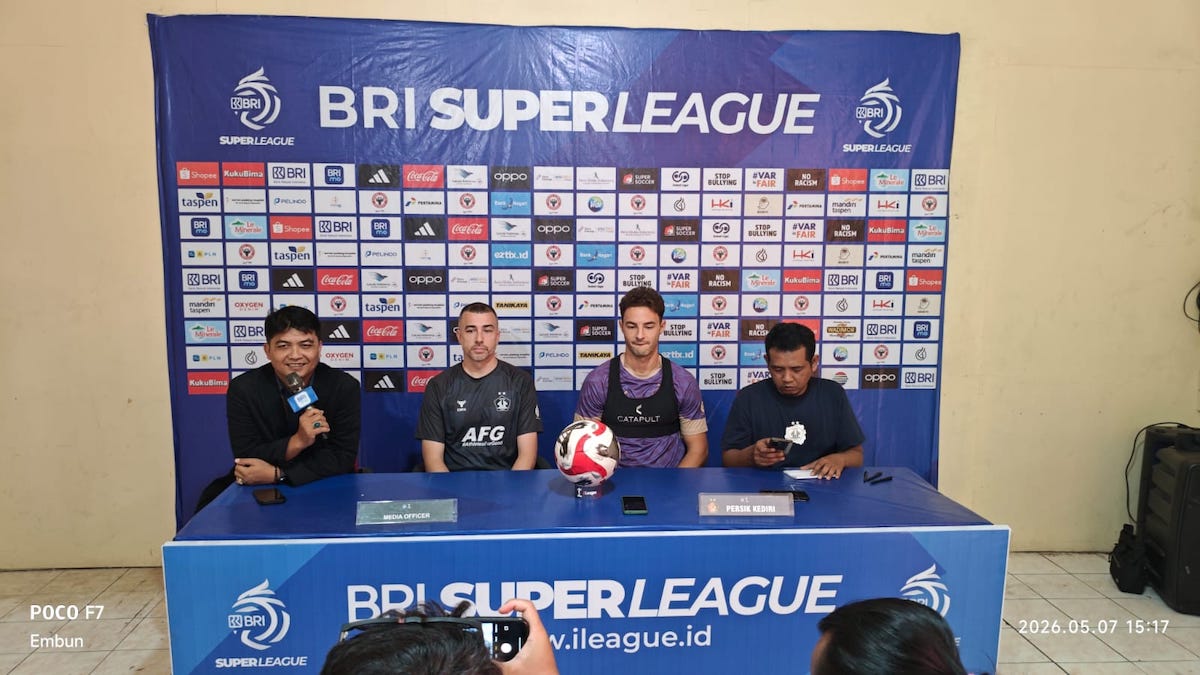 Prematch pressconference Semen Padang FC kontra Persik. (dok. istimewa)