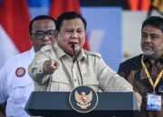 Presiden Prabowo saat hadiri puncak Hari Buruh 2026. (dok. istimewa)