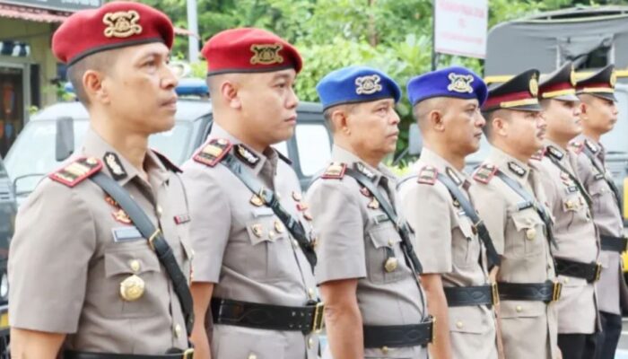 Polresta Padang Gelar Sertijab Sejumlah Pejabat, Kasat Narkoba Berganti