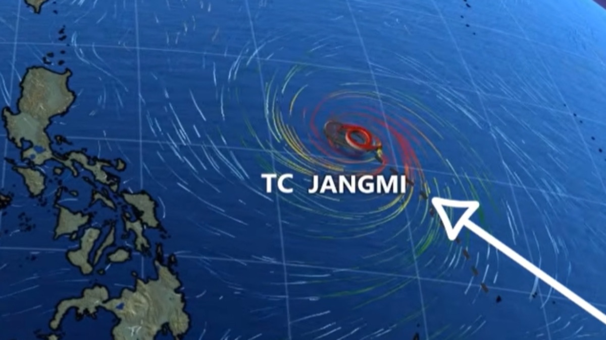 Siklon tropis Jangmi. (dok. istimewa)