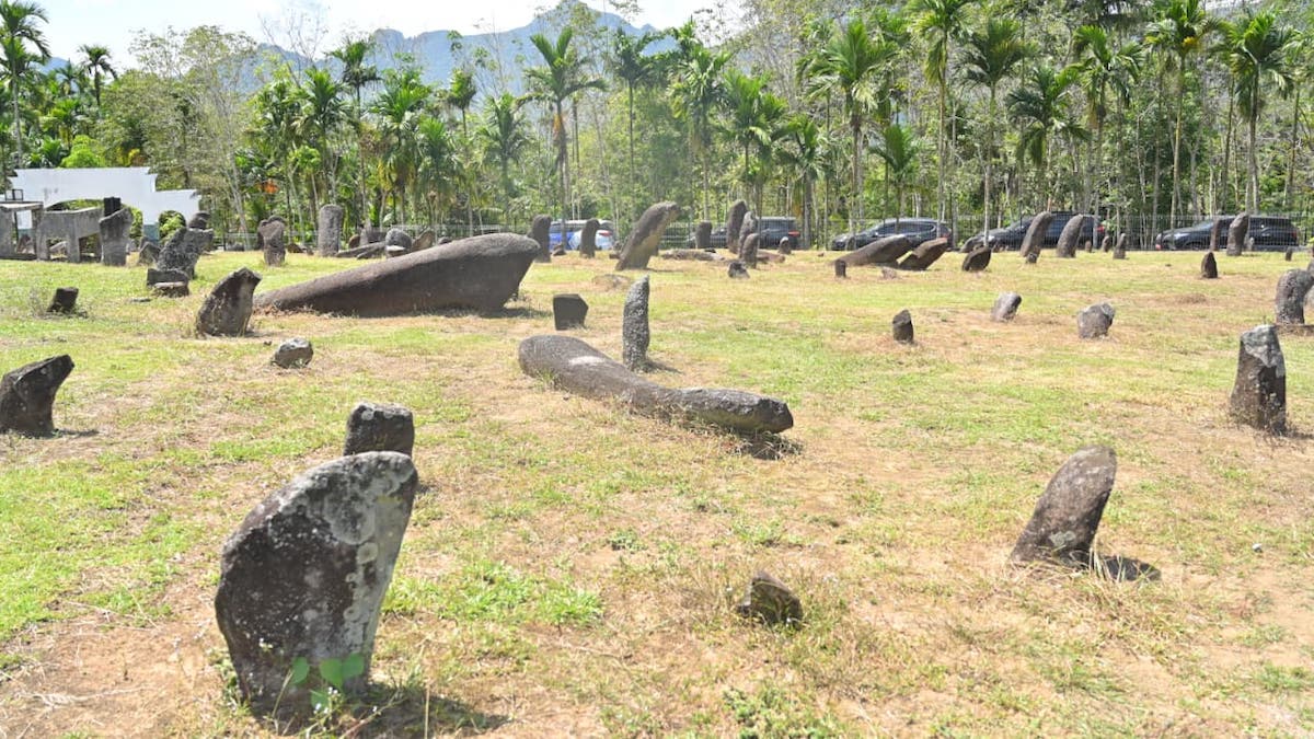 Situs budaya Menhir di daerah Maek Limapuluh Kota. (dok. adpsb)
