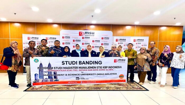 Magister Manjemen STIE KBP Padang Gelar Studi Banding ke Kampus MSU Malaysia dan Singapura