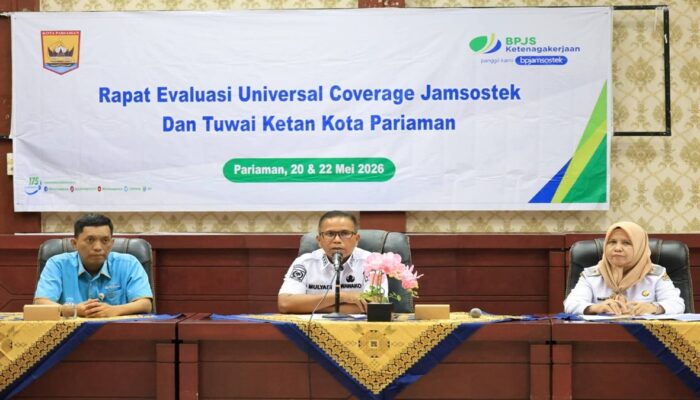 785 Pekerja Rentan di Pariaman Terlindungi Program Tuwai Ketan