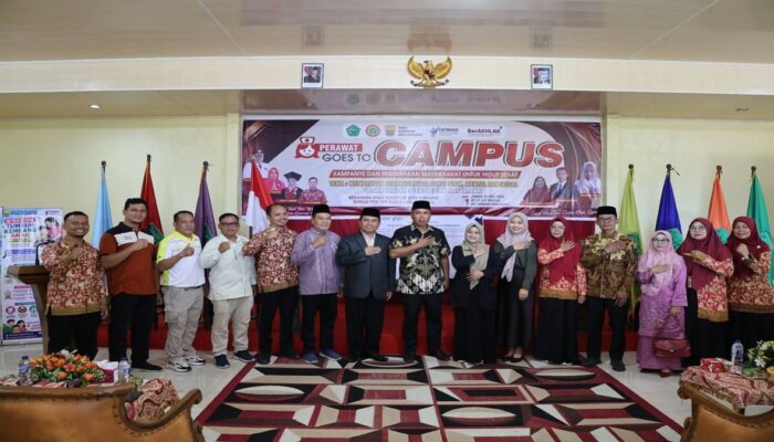 Pemko Pariaman Luncurkan Gerakan Kampus Sehat melalui “Perawat Goes to Campus”