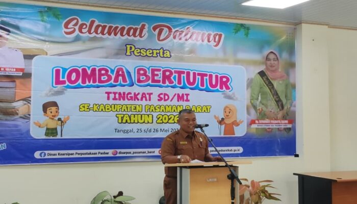 Pemkab Pasaman Barat Dorong Budaya Literasi Lewat Lomba Bertutur