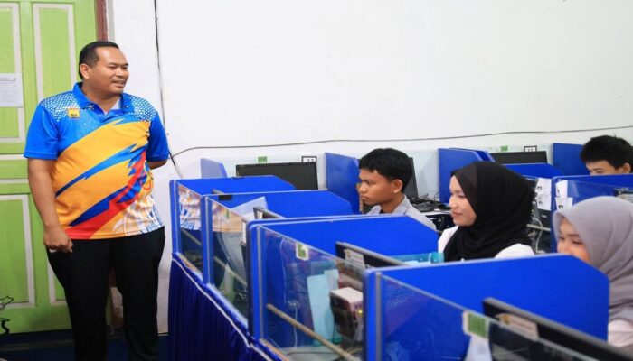 75 Anak Kota Pariaman Ikuti Tes Telkom University Program Saga Saja Plus