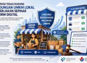 ilustrasi pelindungan UMKM lokal. (dibuat dengan ChatGPT)