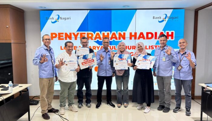 Lomba Penulisan Jurnalistik Bank Nagari 2026 Lahirkan Karya-Karya Terbaik