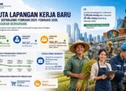 Grafis pengangguran berkurang di Indonesia. (dibuat dengan ChatGPT)