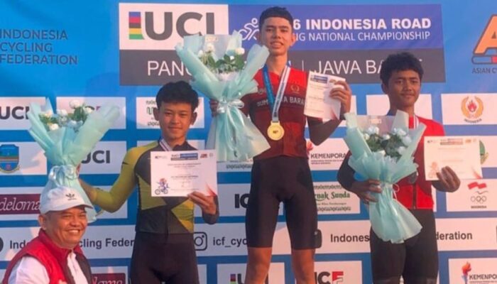 Balap Sepeda Sumbar Raih 1 Emas dan 2 Perak di Kejurnas ICF Pangandaran 2026