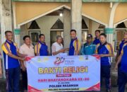 Sambut Hari Bhayangkara, Polsek Pasaman Gelar Bakti Religius Bersih Masjid