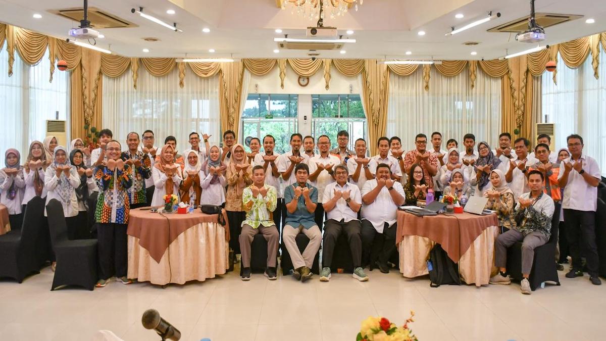 Bimtek kuantitasi dan emisi GRK di PT Semen Padang. (dok. istimewa)
