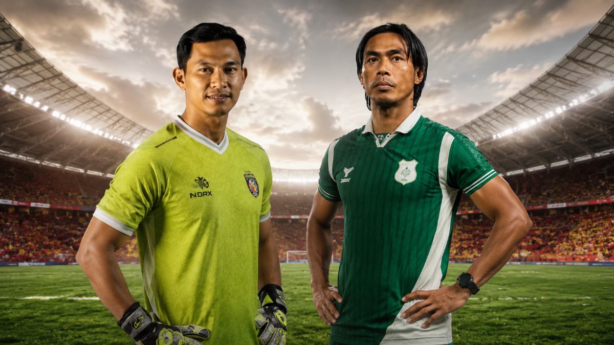 Dua pemain baru Semen Padang FC, Dicky Yusron dan Erwin Gutawa. (dibuat dengan ChatGPT)