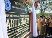 Gubernur Mahyeldi resmikan SMP Islam Darul Hakim di Limapuluh Kota. (dok. istimewa)