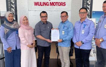 Kolaborasi Bank Nagari dengan Wuling. (dok. istimewa)