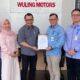 Kolaborasi Bank Nagari dengan Wuling. (dok. istimewa)