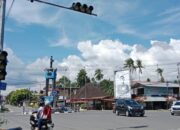 Lampu merah Simpang Empat mati. (dok. istimewa)