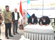 MoU rencana investasi kawasan wisata terpadu Padang Sarai. (dok. Prokopim)