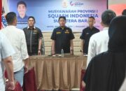 Musprov I Squash Indonesia Sumbar. (dok. istimewa)
