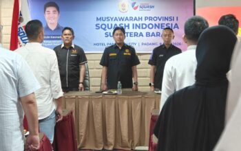 Yofialdi Terpilih Aklamasi Pimpin Squash Sumbar, Targetkan Kebangkitan dan Kembali ke PON