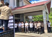 Pihak PUTR Kota Gunungsitoli, Sumatera Utara menemui dan menyambut hangat demonstran, komitmen pemerintah kota dalam mendengarkan aspirasi publik secara langsung, Rabu (3/6/2026). (dok. istimewa)