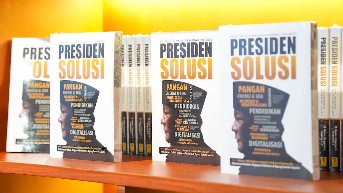 Peluncuran buku Presiden Solusi. (dok. istimewa)