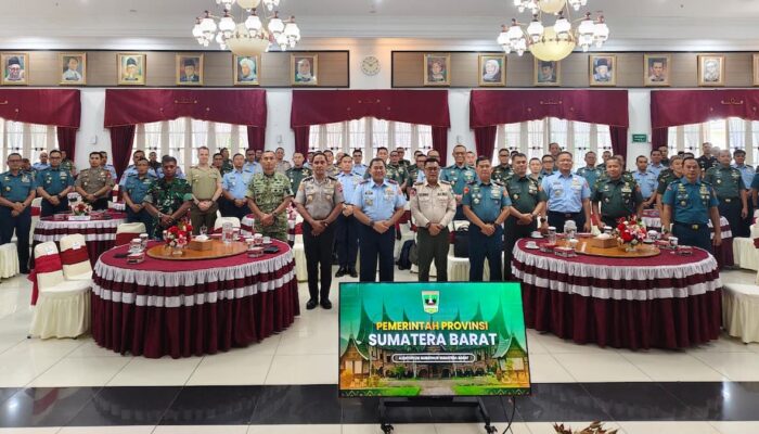 Pemprov Sumbar Paparkan Strategi Menghadapi Megathrust kepada Pasis Sesko TNI