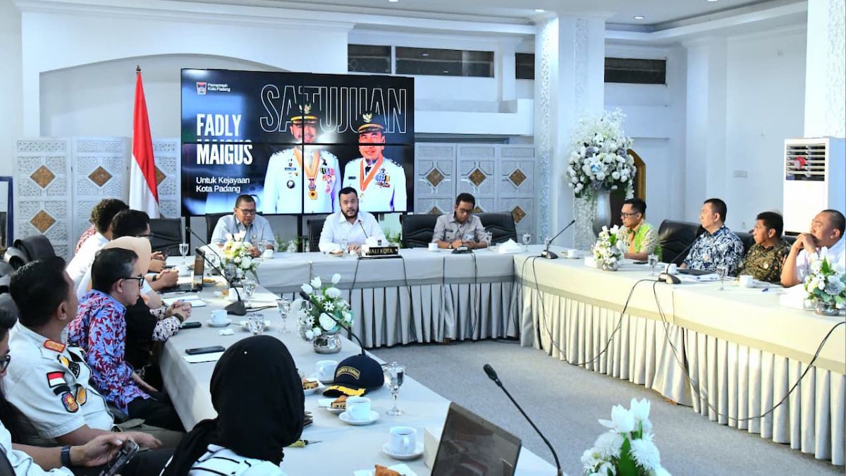 Rapat rekonstruksi kawasan GOR Agus Salim. (dok. istimewa)