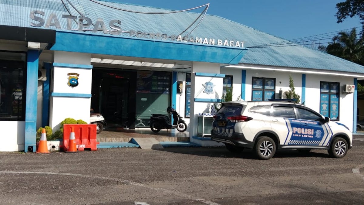 Satpas Polres Pasaman Barat. (dok. istimewa)