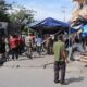 Satpol PP Padang tertibkan lapak PKL yang mengganggu fasum di kawasan Pasar Lubuk Buaya. (dok. istimewa)