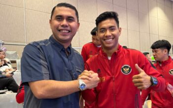 Sekum KONI Sumbar Anandya Dipo Pratama Dampingi Atlet Sumbar di Kejuaraan Karate Asia 2026 di Bali